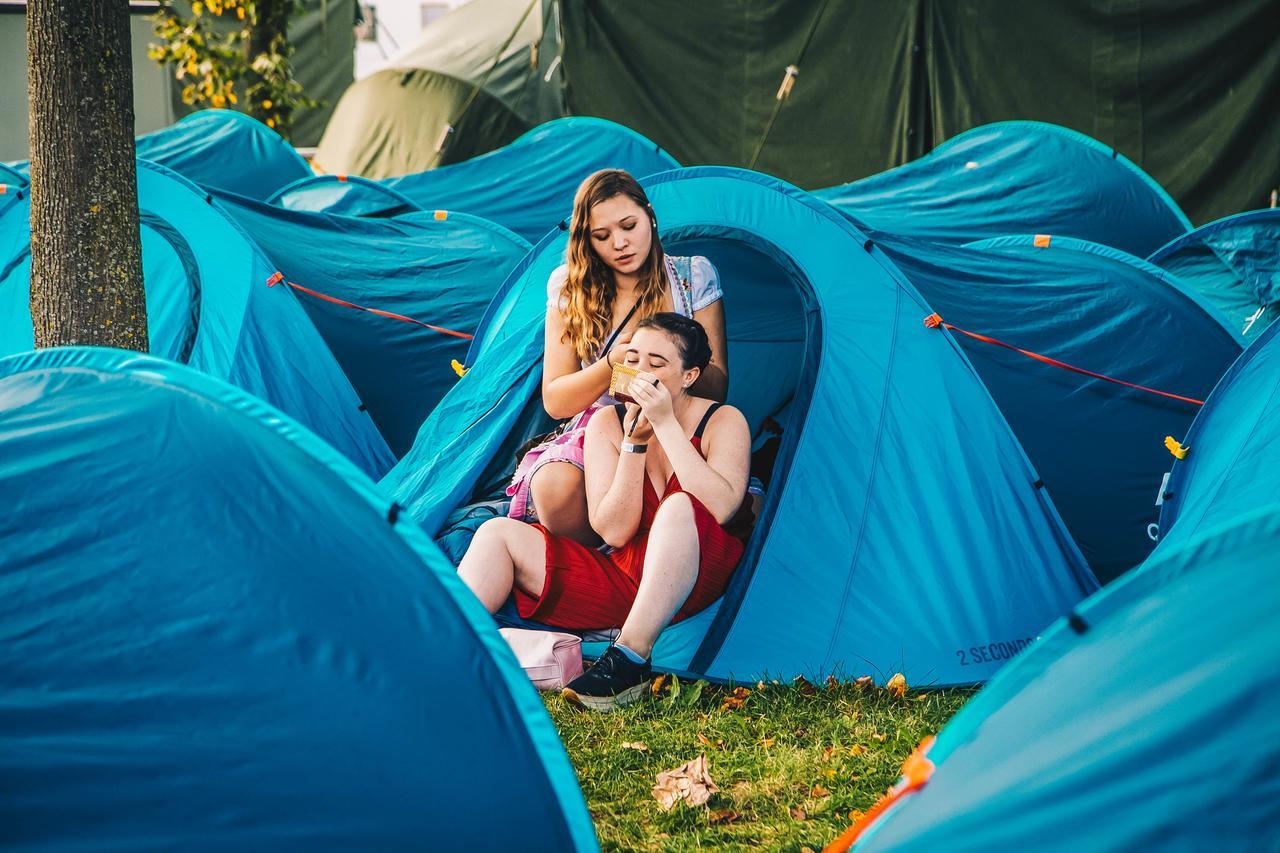 ホテル Festanation Oktoberfest Camp #2 ミュンヘン エクステリア 写真