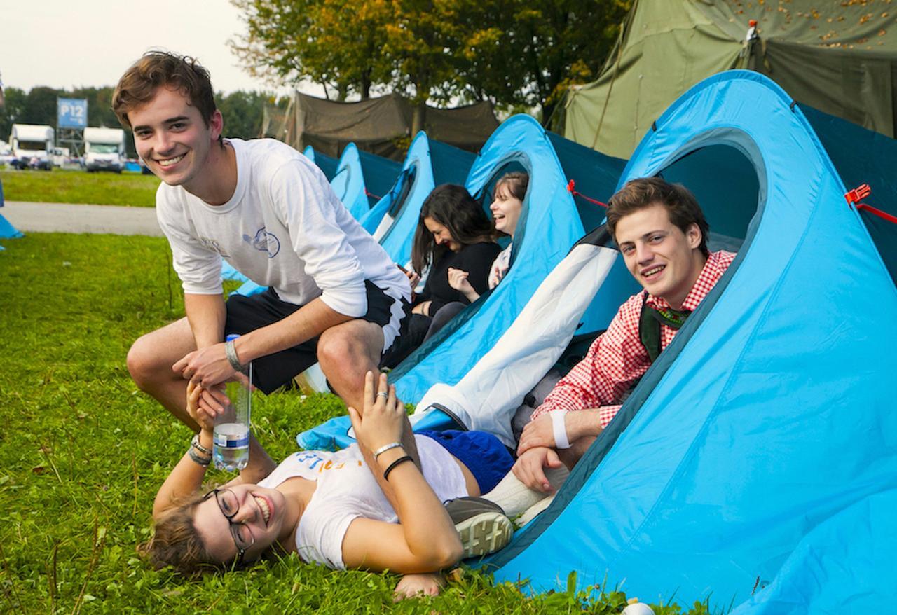 ホテル Festanation Oktoberfest Camp #2 ミュンヘン エクステリア 写真
